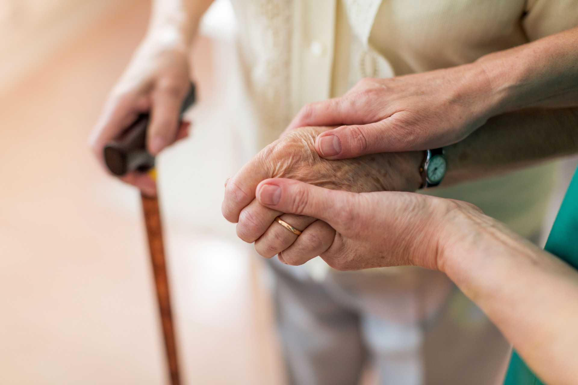 Elderly patients are treated to maintain and regain their function